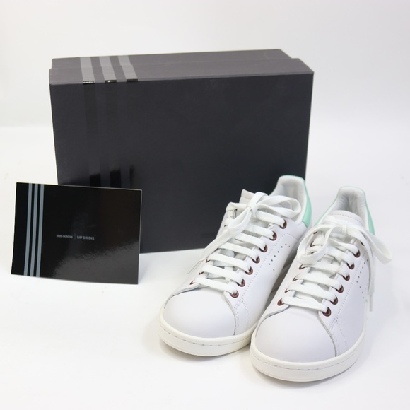 Raf Simons x Adidas Raf Simons Stan Smiths Leather Sneakers - Size 7 - NEW - Picture 1 of 8